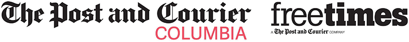 Logos for The Post and Courier Columbia and Free Times 